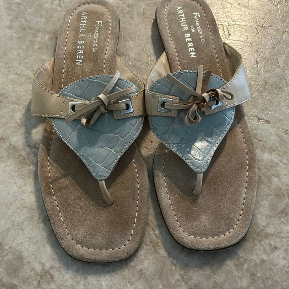 Arthur Beren by Feramosca & Co Croc Sandals